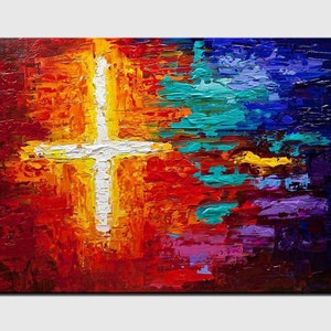 Contemporary Abstract Painting on Canvas - Wall Decor by Osnat - MADE-TO-ORDER