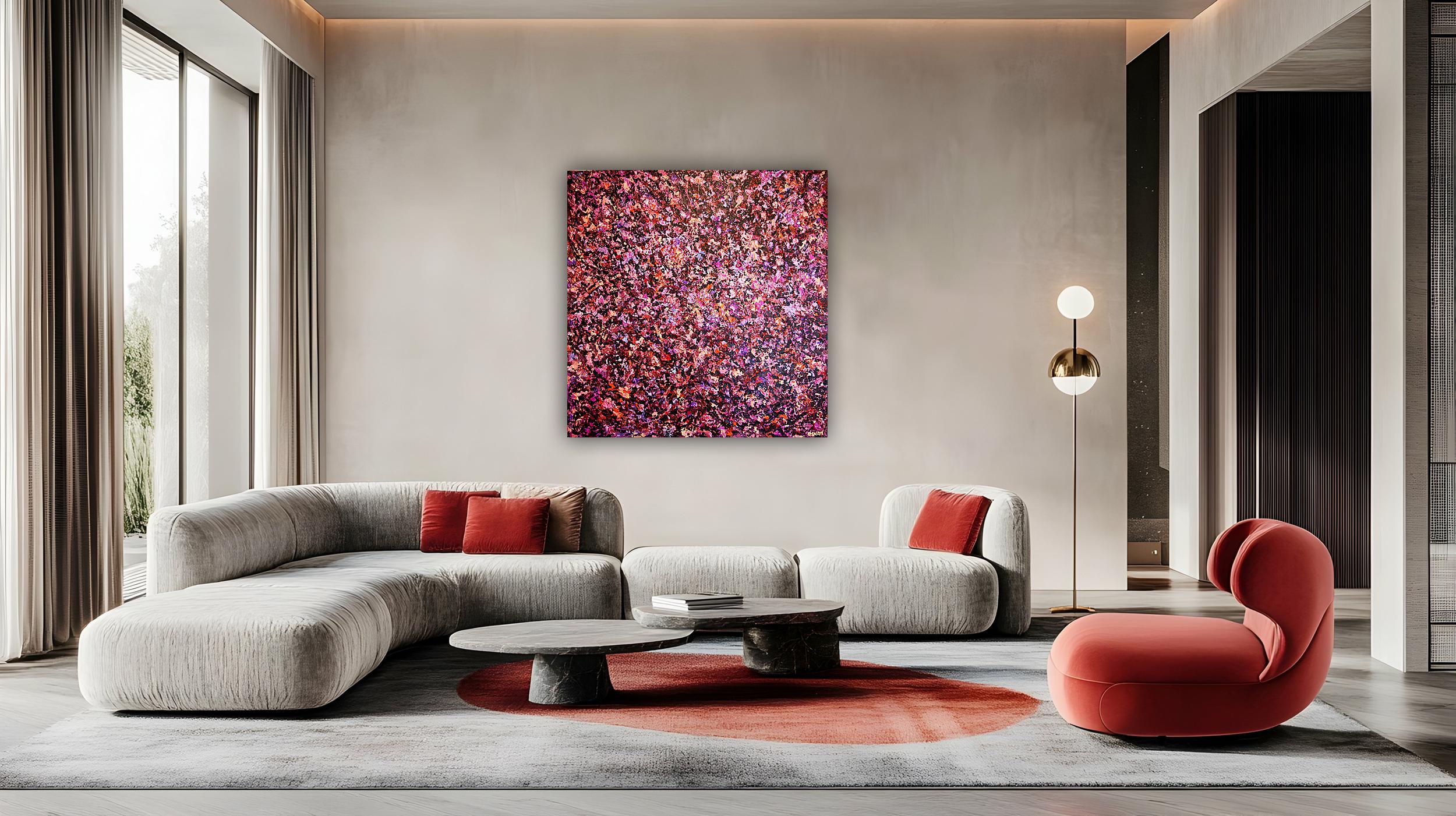ORIGINAL Textured Abstract Artwork, Modern Wall Art Painting by Osnat ...