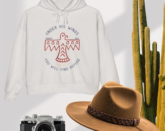 Under His Wings Thunderbird Hoodie | You Will Find Refuge | Psalm 91 4