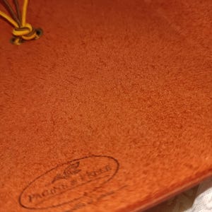 Terracotta Leather Journal A5 Trifold Summer Collection, Refillable ...