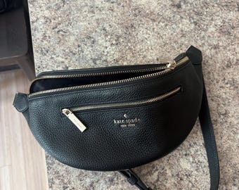 Black Kate Spade Fanny Pack