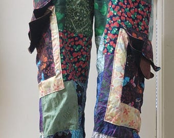 Handmade Patchwork Pants