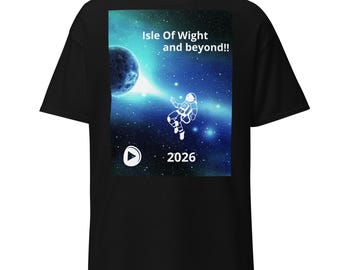 Isle Of Wight festivalklar unisex klassisk t-shirt