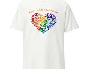 Best friend 4 paws Unisex classic tee