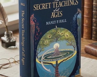 Secret Teachings of All Ages Hardcover Book | Symbolism, Ancient Wisdom & Esoteric Philosophy Guide