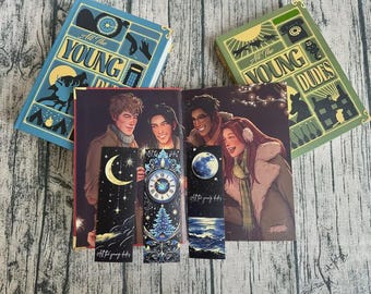 3 delen hardcover boekenset All The Young Dudes Handmade Collector's Gift Edition
