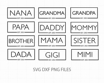 Download Daddy Est Svg Etsy
