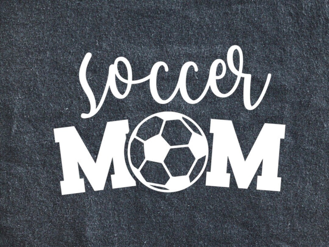 Soccer Mom Iron on Transfer Soccer Iron on Transfer Sports Etsy