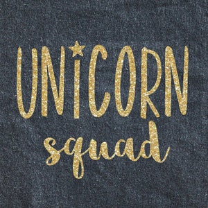 Unicorn Squad  Iron On, Unicorn Iron On Transfer, Unicorn Squad decal, Unicorn Squad shirt, Unicorn Iron on B