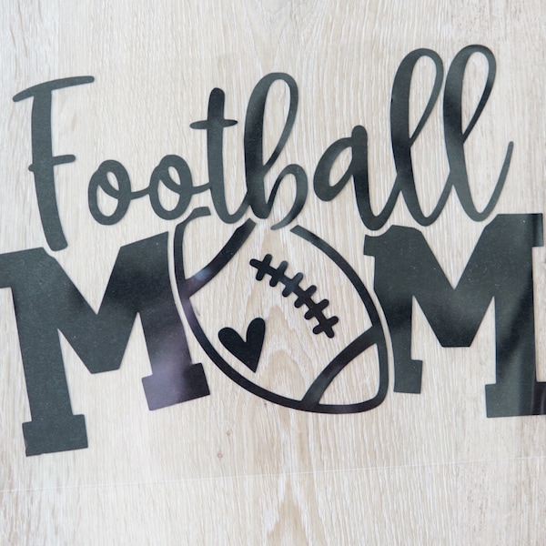 Football Mom Iron On Etsy