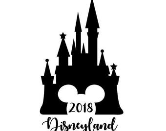 Disney castle cricut | Etsy
