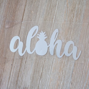 Aloha Iron On Transfer, Pineapple Iron On Transfer, Aloha Pineapple, Heat Transfer Vinyl, Aloha Pineapple Iron on, Aloha Shirt, Aloha decal
