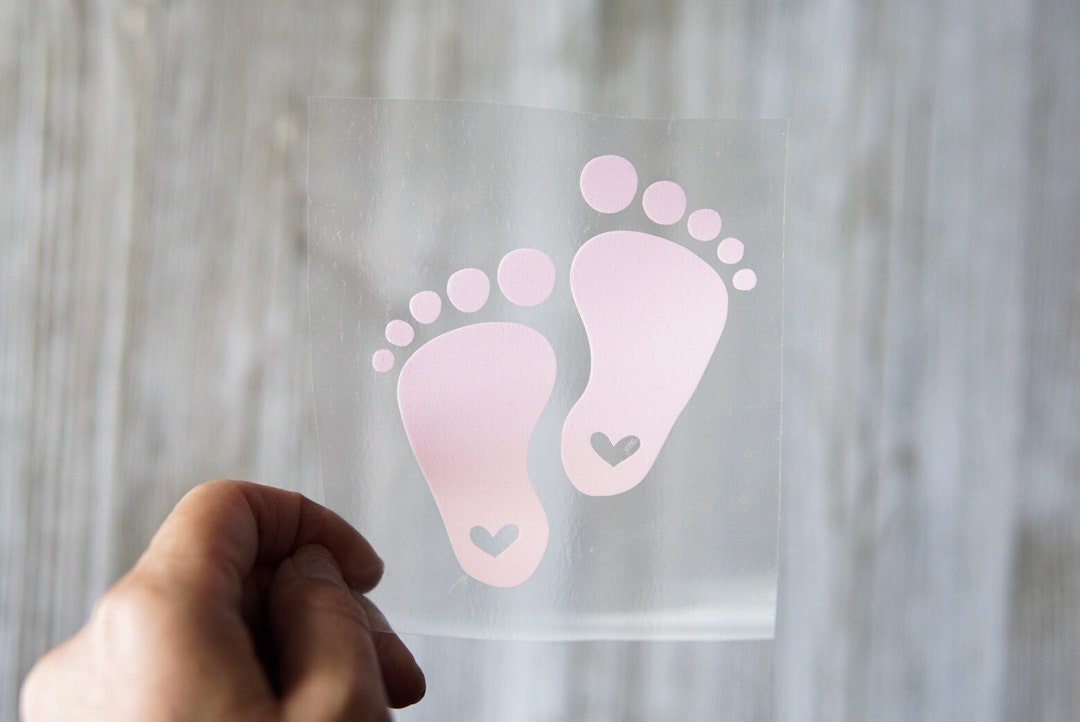 Baby Footprint Iron On, Footprint Iron on Transfer, Maternity Iron On ...