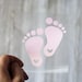 Baby Footprint Iron On Footprint Iron on Transfer Maternity - Etsy