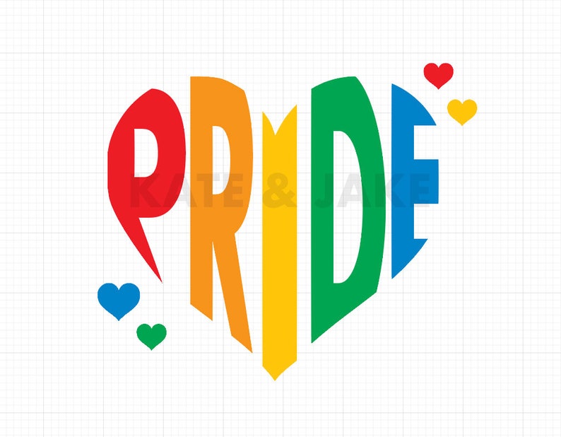 Pride Word SVG