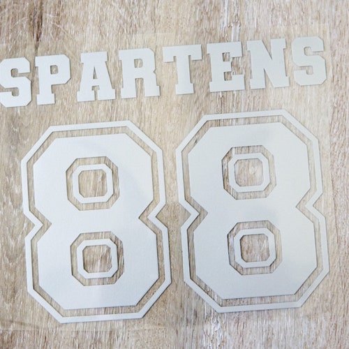 Jersey Name Iron on Transfer Varsity Name Jersey Name and Etsy