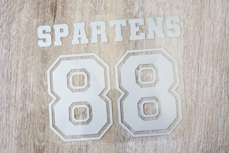 Jersey Name Iron On Transfer varsity name jersey name and image 1