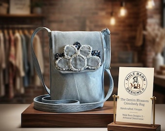 Sac à bandoulière en jean - Petit