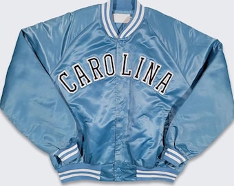 Giubbotto bomber in raso dei North Carolina Tar Heels