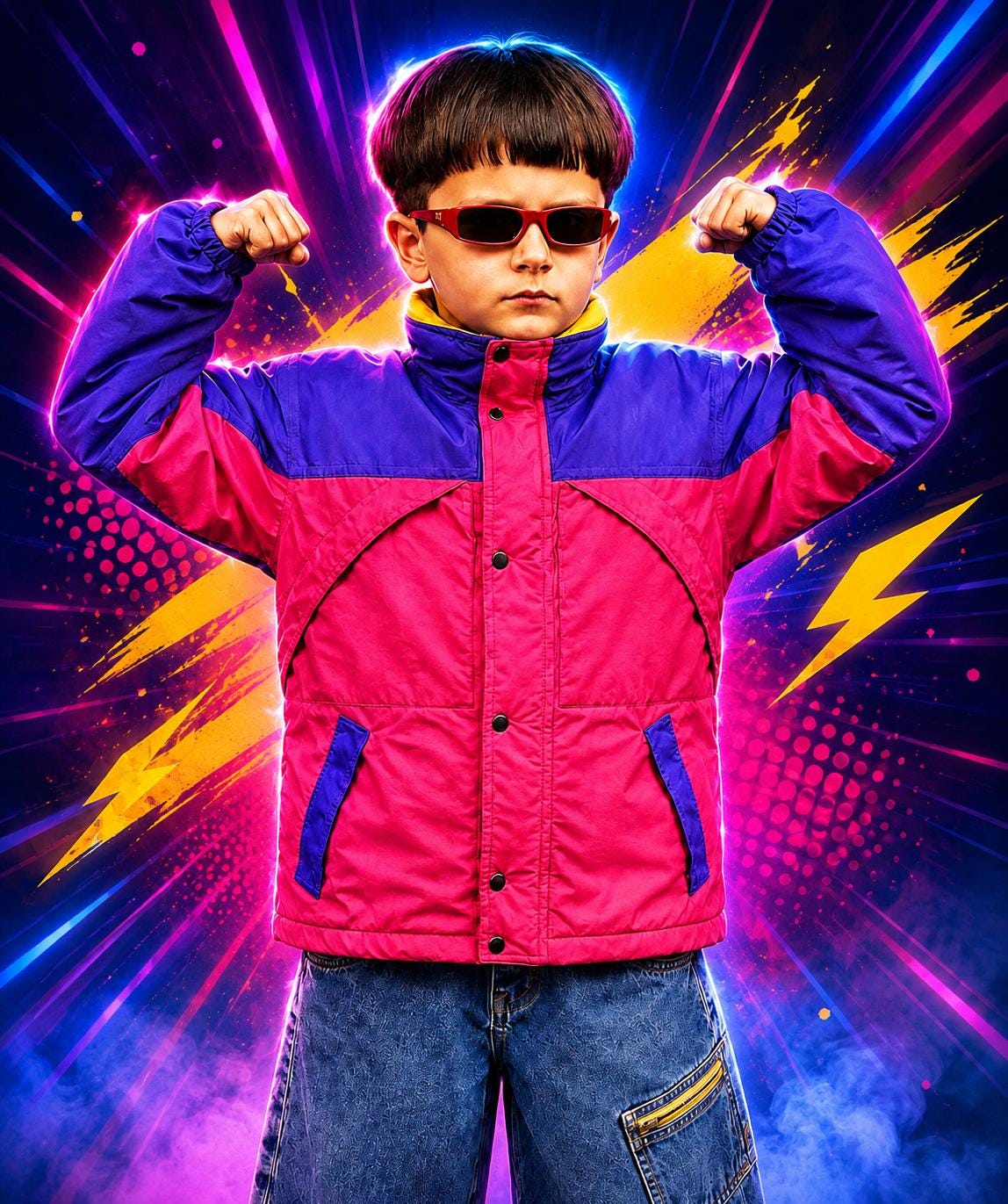 90s Kids Jacket - Etsy