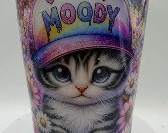 MOODY KITTEN TUMBLER