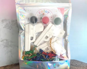 Gipsmalset, Kreative Bastelaktivität, Gastgeschenke, Scherzartikel