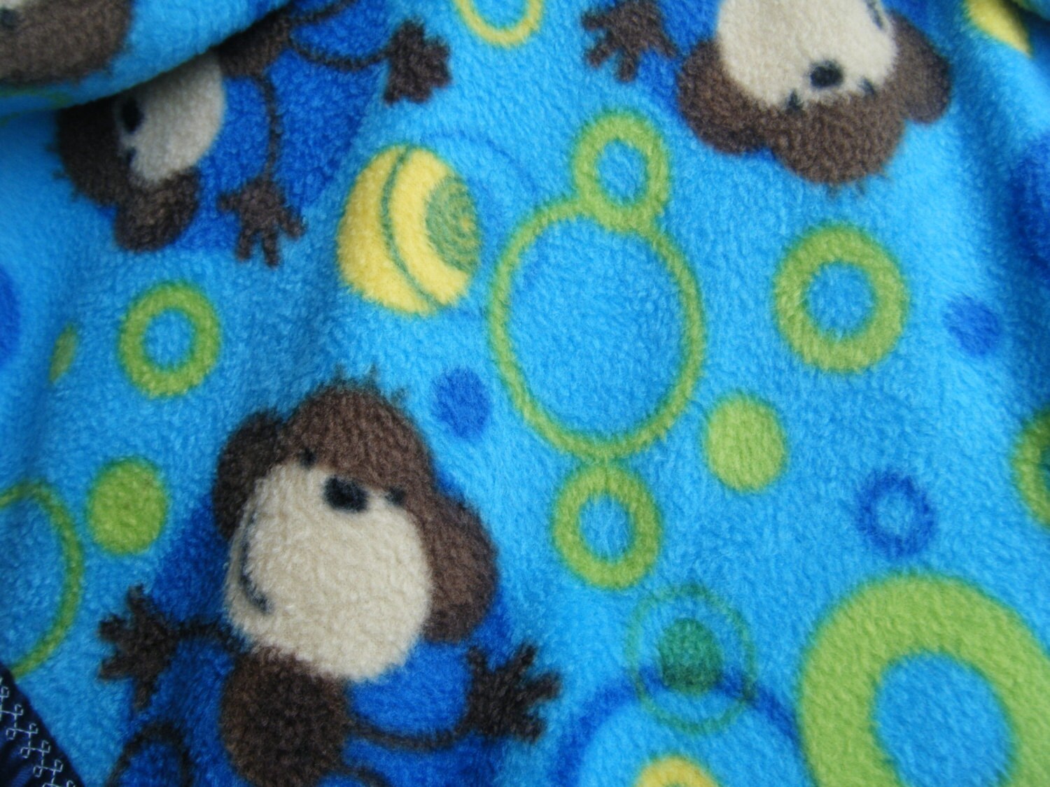 Cute Monkey Security Blanket Blanket Buddie HANDMADE BY ME Etsy