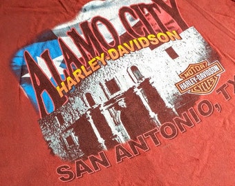 2XL Harley** Davidson Dealer Tee Shirts - 100% Hefty Cotton -  Unisex Men's XXL- American Made in USA