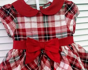12 month old christmas dress