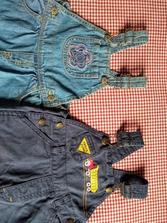 18 Month Overalls Baby Boy or Girl 100 Cotton … Gem