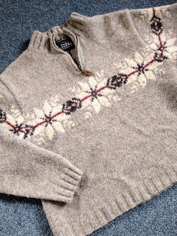 Eddie bauer lambswool sweater hotsell