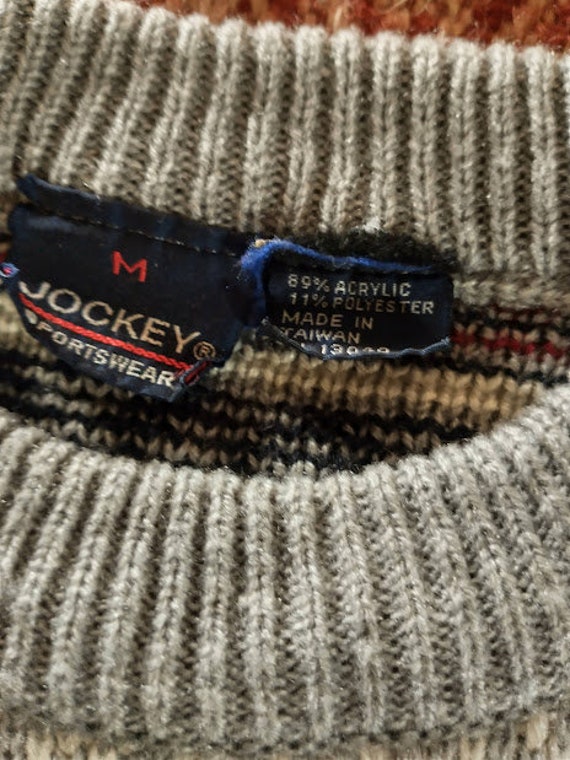 Fair Isle V-neck Sweater　KN053 main image 0