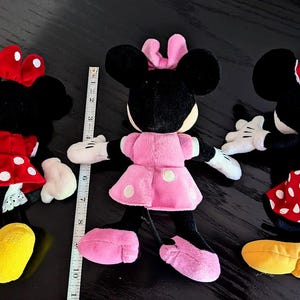 Minnie Mouse** Plushies - Premium DISNEY Stuffies - Choose Your Favorite image 3