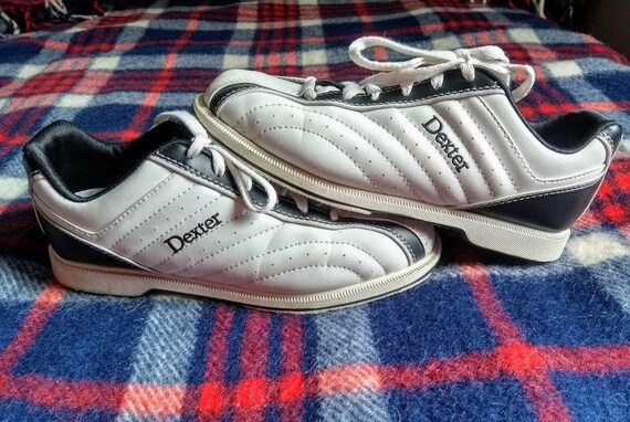 Dexter Bowling Shoes - Vegan Faux Leather Lace Ups - Ladies Size 9 1/2 M