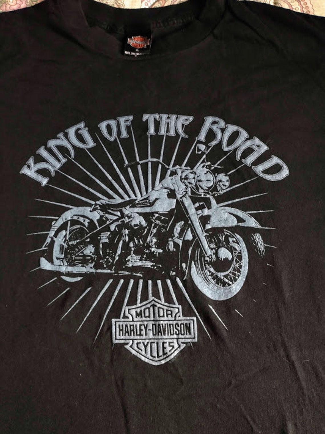 XL Harley Davidson Dealer TShirts 100 Coton Fabriqué aux Etsy France