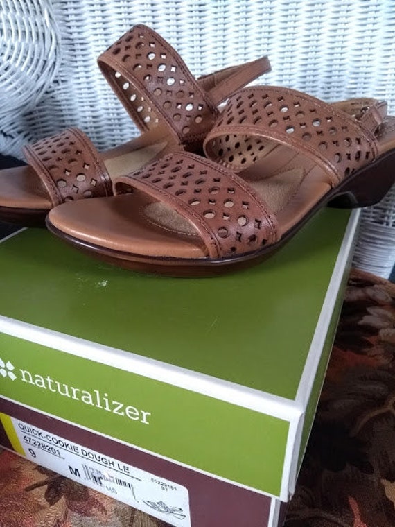 Vintage NEW NATURALIZER Leather Sandals -  Comfor… - image 4