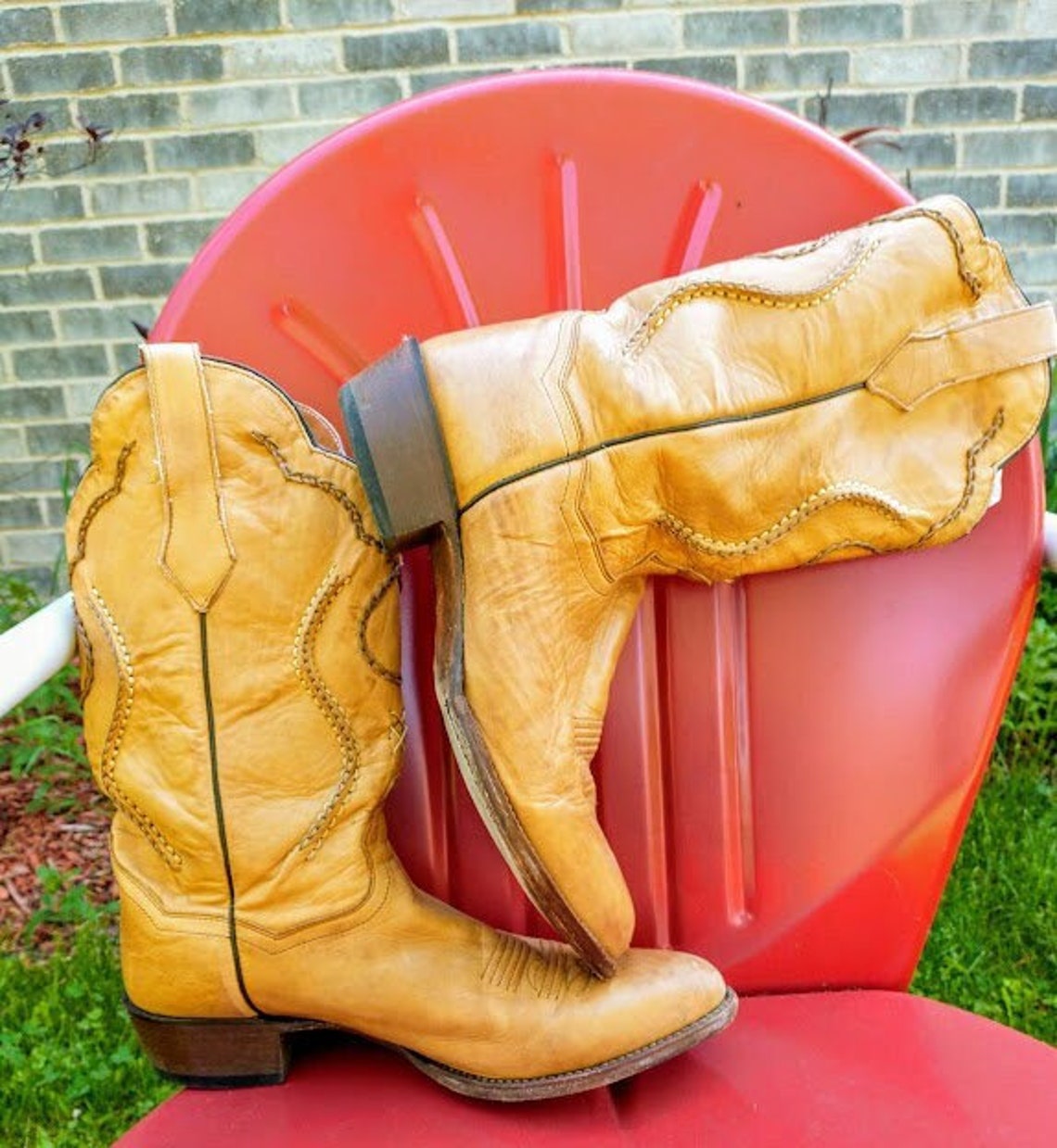 Dan Post Cowboy Boots Premium Soft Leather Dance Boots Etsy