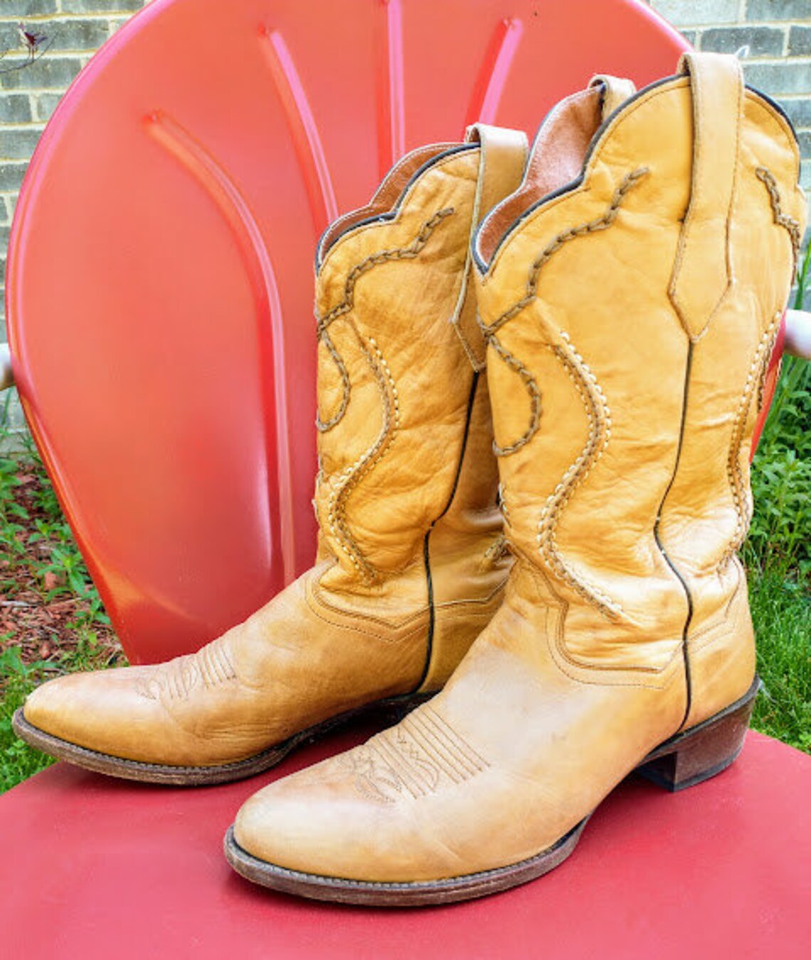 Dan Post Cowboy Boots Premium Soft Leather Dance Boots Etsy