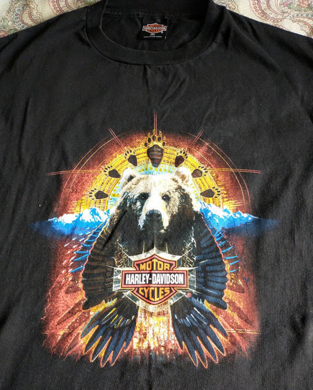 2XL Harley Davidson Dealer Tee Shirts 100 Hefty Cotton Etsy