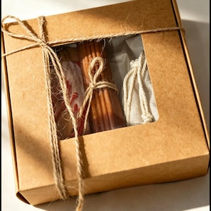 Jerusalem Blessing Gift Set | Red Protection Threads, Holy Fire Candles, Frankincense