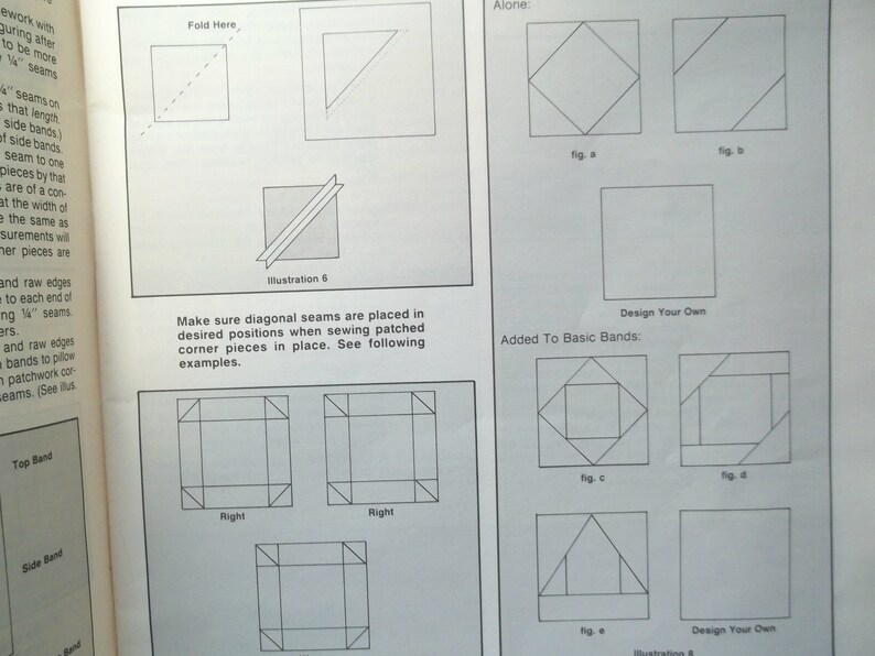 Pillow Making Creative Pillow Making Instruction Book Etsy