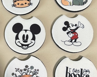 Customizable Car Coasters