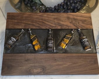 Jack Daniel’s/ Johnny Walker walnut wood