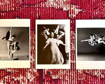 Bundel met fotokaart nieuw millennium (set van drie) - martha graham en lois greenfield