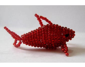 Miniature goldfish beads and nylon thread