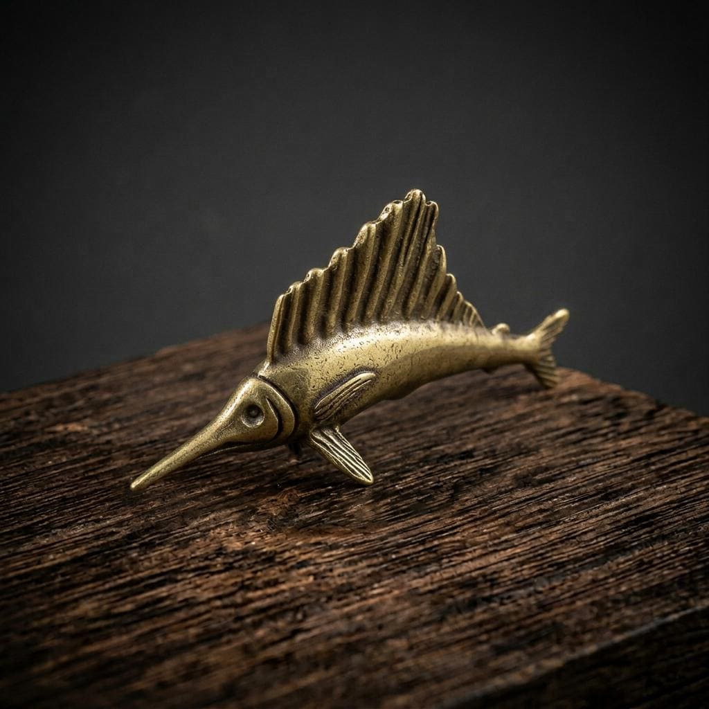 Blue Marlin Figurine - Etsy