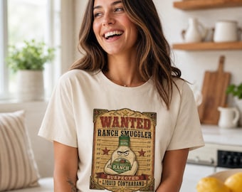 Ranch Smuggler Funny TSA Airport Humor Ranch Dressing Lover Foodie Travel Gift