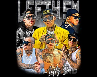 Lefty Sm T Shirt Design PNG Instant Download 300 Dpi