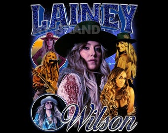 Lainey Wilson T Shirt Design PNG Instant Download 300 Dpi