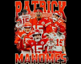 Patrick Mahomes Futbol PNG, Los Angeles Fans, Digital Download